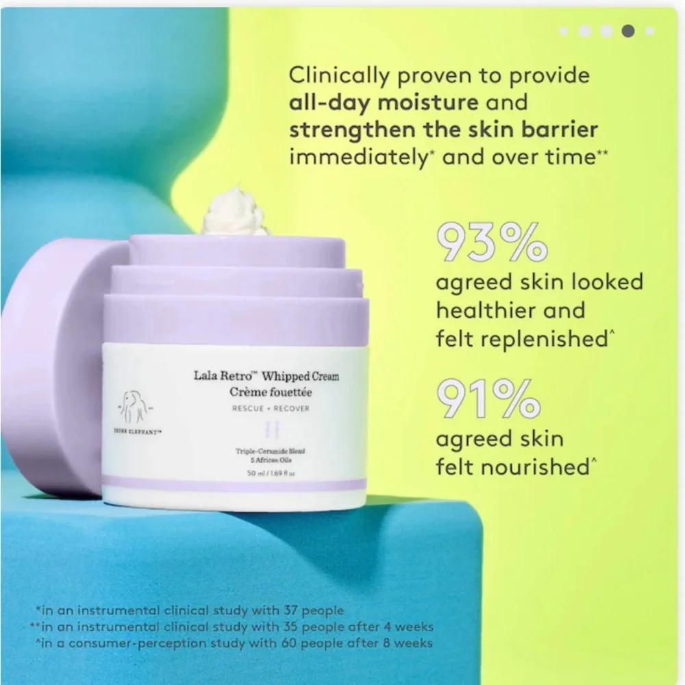 Drunk Elephant Lala Retro Whipped Cream Moisturizer - White - Picture 5 of 5